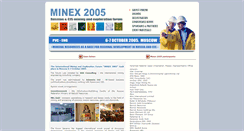 Desktop Screenshot of 2005.minexforum.com
